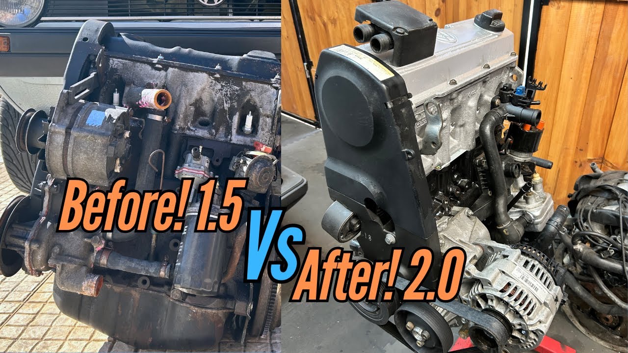Golf mk1 1.5 to 2.0 GTI Build Part 2