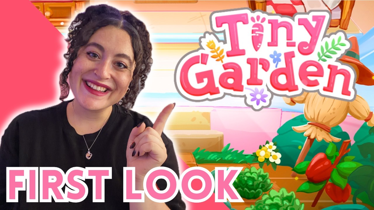 Polly Pocket Meets Gardening in this Cozy Game | Tiny Garden (Switch) 🪴