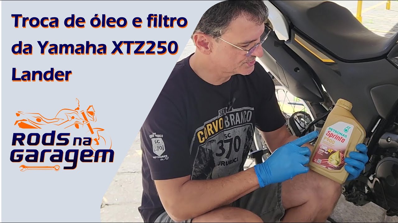 Lander - Troca de óleo e filtro de óleo do motor