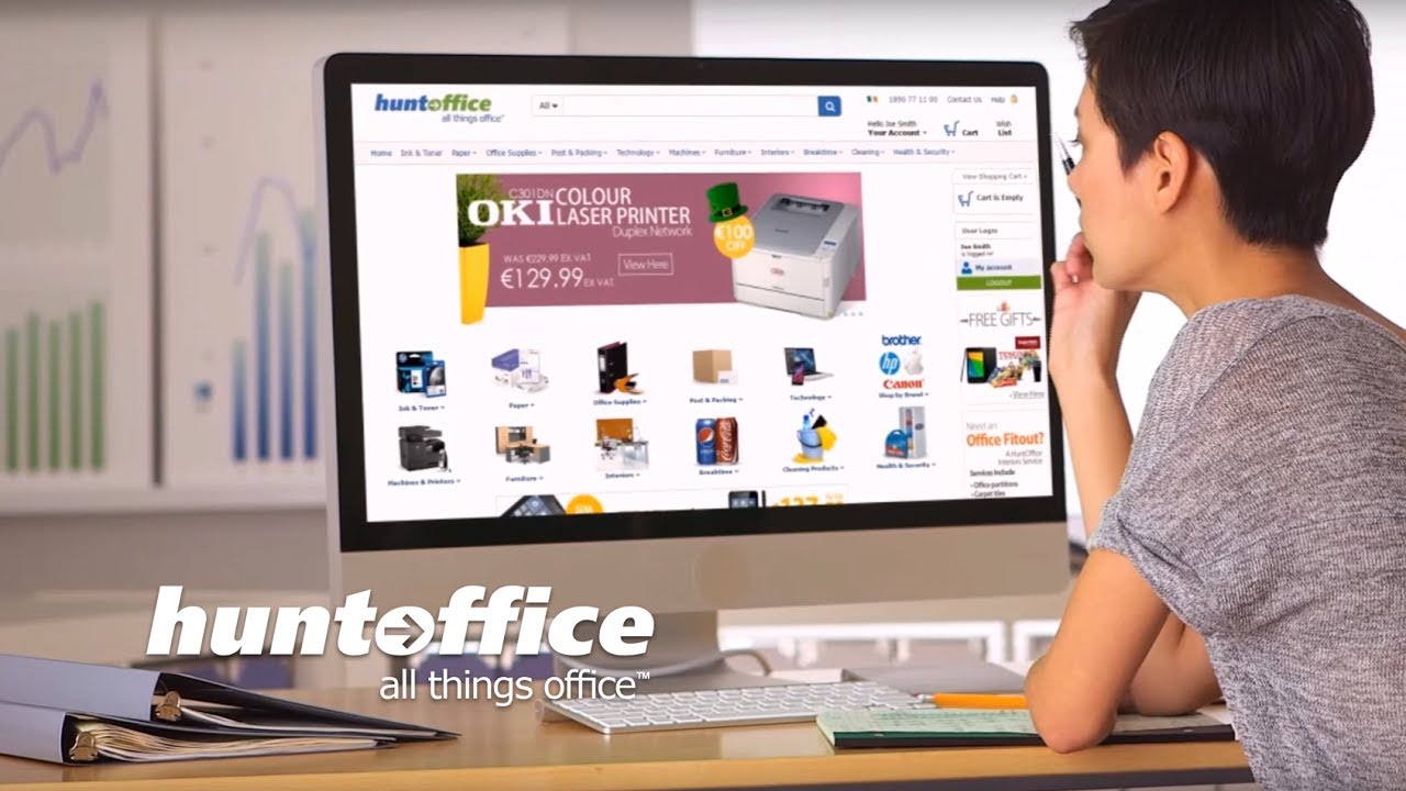 HuntOffice&trade; - Over 150,000 Products Online - 25 Years+ in Business