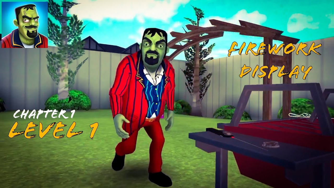 Scary Imposter (Scary Stranger 3D) - Chapter 1 Level 1 FIREWORK DISPLAY