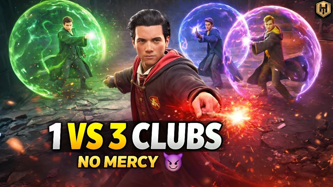 1 Player vs 3 Clubs | NO MERCY