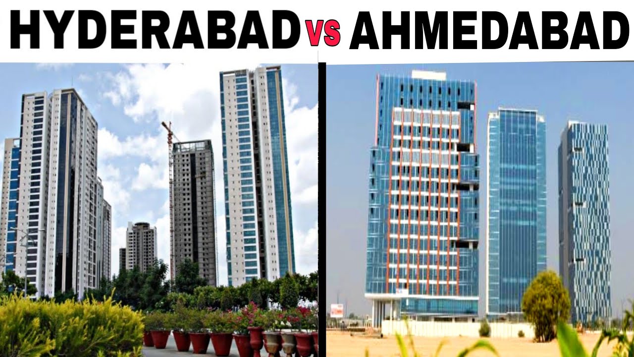 AHMEDABAD vs HYDERABAD Full View Comparison (2018) |Plenty Facts | Ahmedabad City |Hyderabad City |