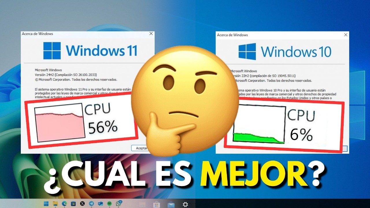 Vale la Pena Actualizar a Windows 11 24H2 🤔 Windows 10 sigue siendo mejor en 2025 ❓