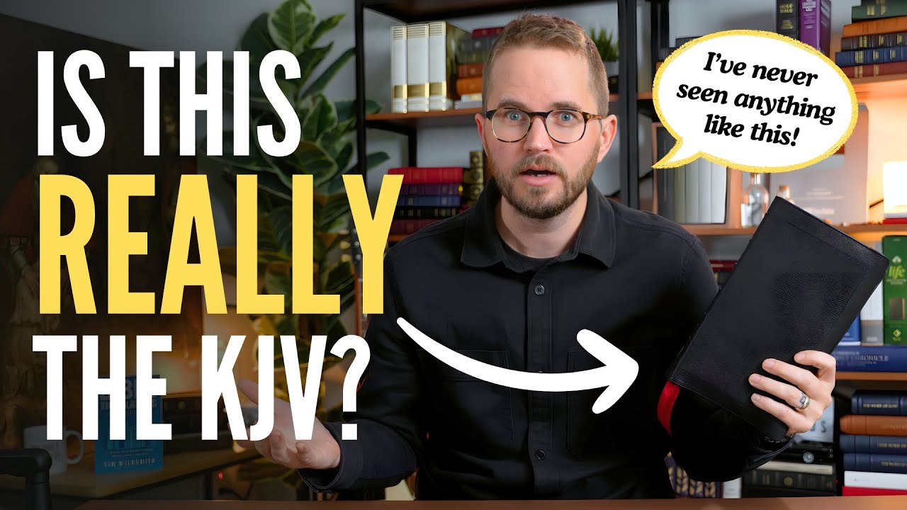 Библия короля Якова, какой вы её ещё не видели | Издание KJV для читателей