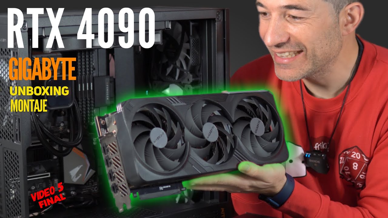 !FINAL DE PROYECTO A LO GRANDE¡ | RTX 4090 Gigabyte | INSTALACION Y UNBOXING | VIDEO 5