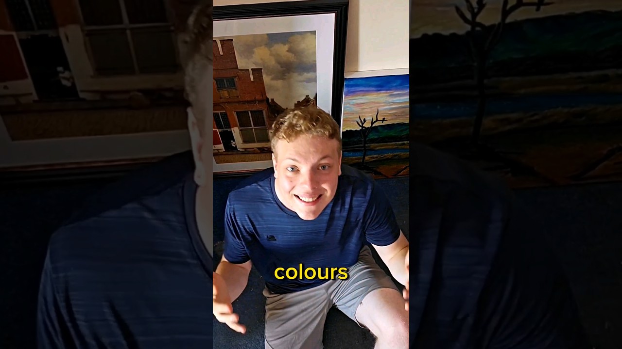 Ultraviolet Art?!  #shorts #art