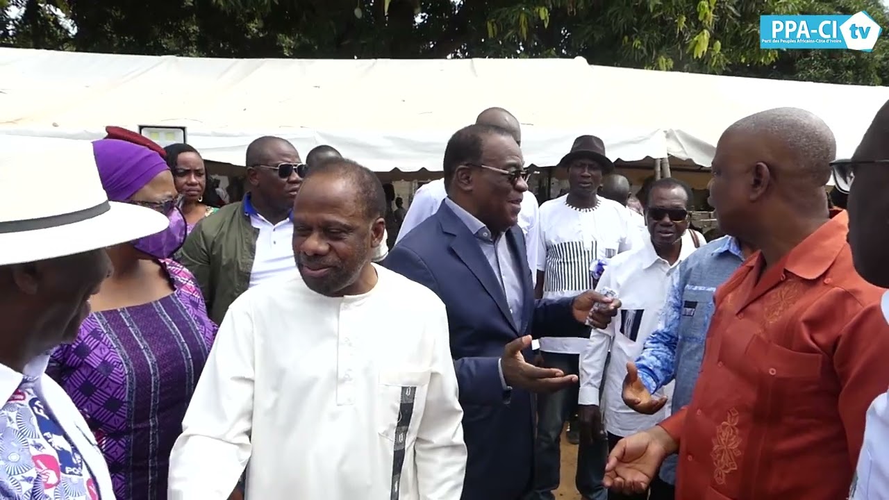 LE PPA-CI AUX COTE DES FAMILLES DES  VICTIMES DE YAMOUSSOUKRO