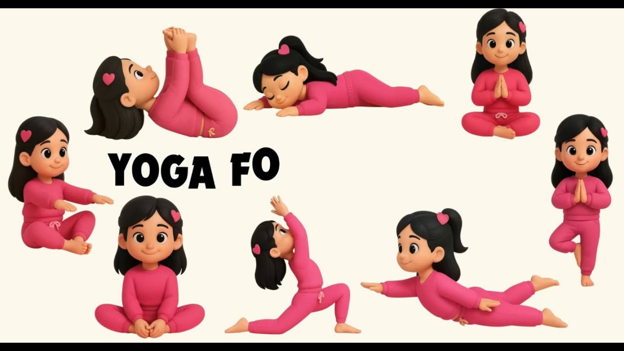 Easy Lying Down Yoga for Kids ✨ Perfect for Flexibility & Relaxation | Yoga for Kids