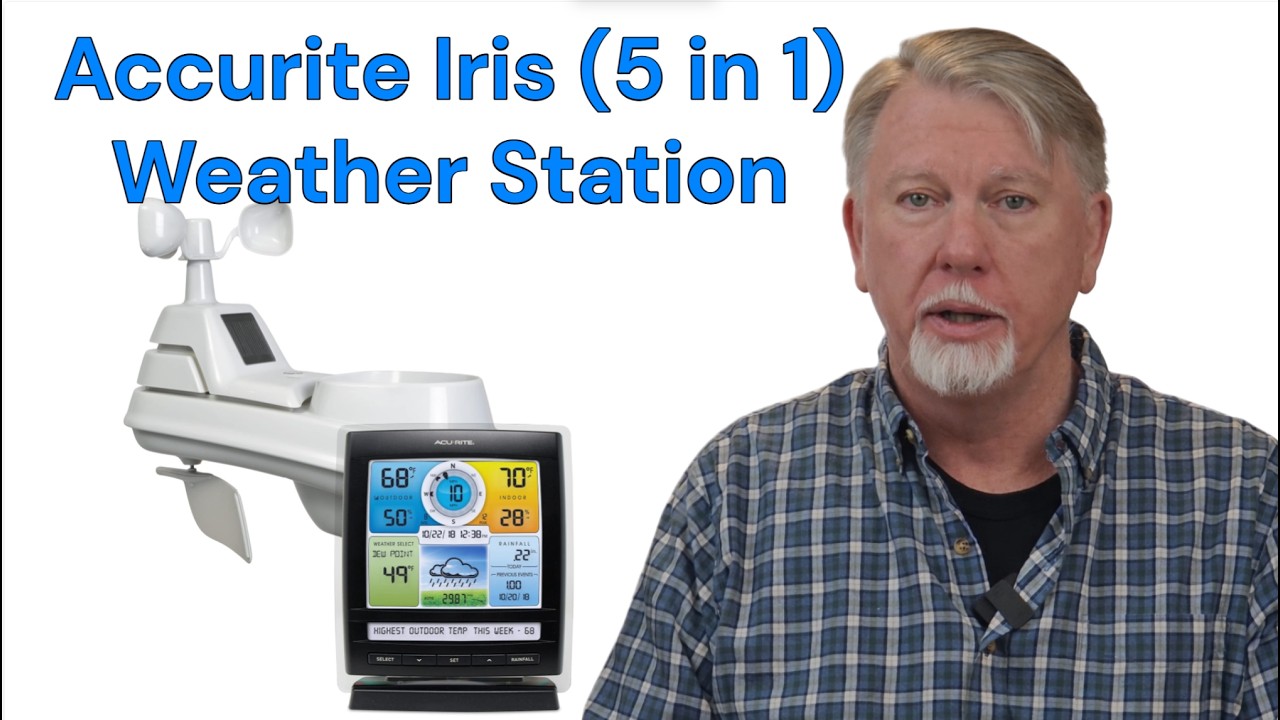 Accurite Iris Weather Station Unboxing and Installation