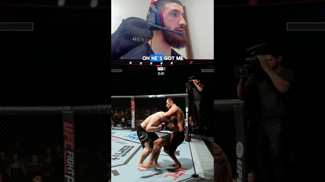 Победи Хабиба, используя кимуру в UFC 5 #ufc #gaming #mma