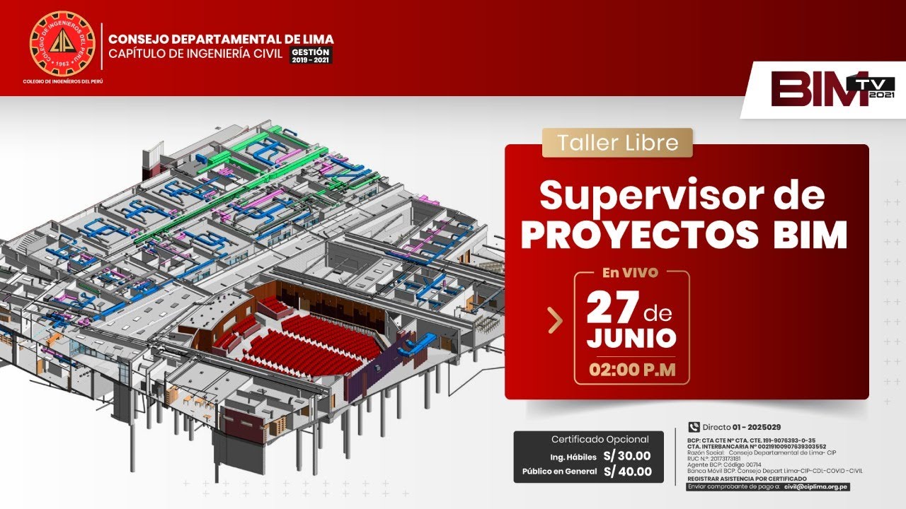 🚧Taller Libre | Supervisión de Proyectos BIM | BIM TV 📺