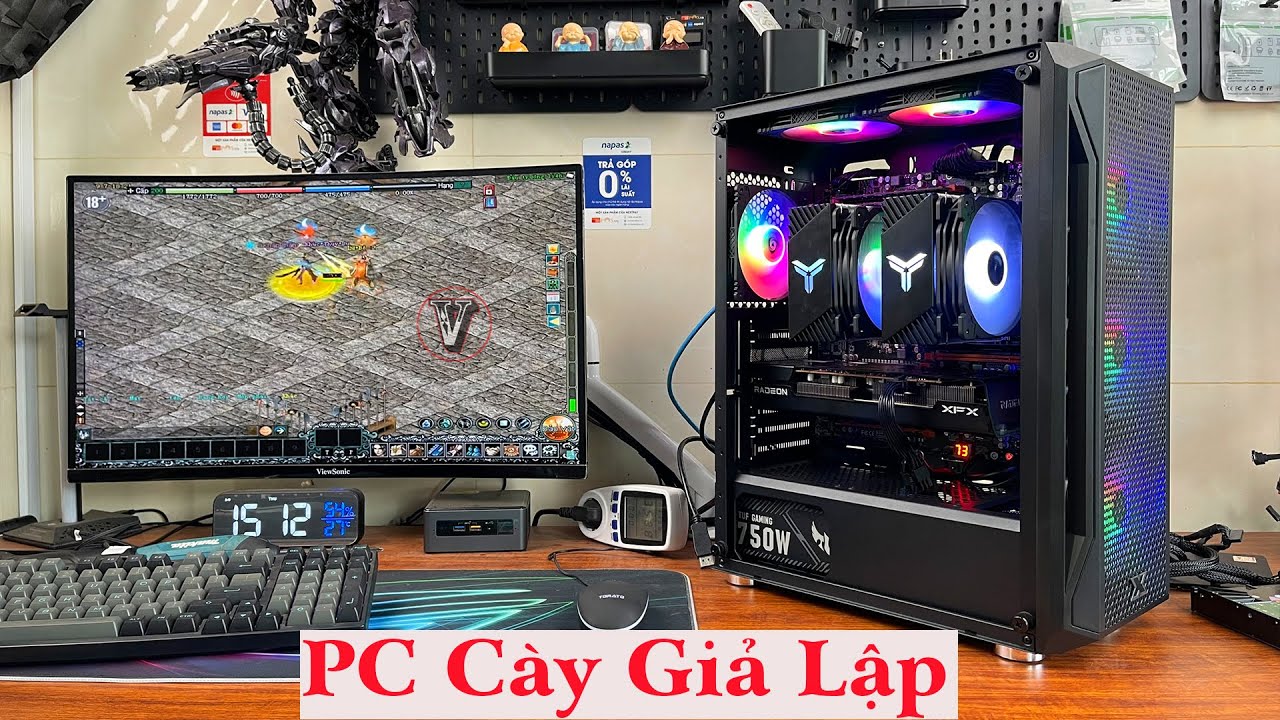 Lên Cấu Hình Pc Tầm 16 Củ Chiến Trên 30 Acc Giả Lập Cho Ae Cày Cuốc