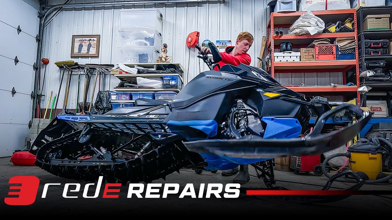 Fixing the treed A-Arm on my 2022 Ski-Doo Summit Gen 4