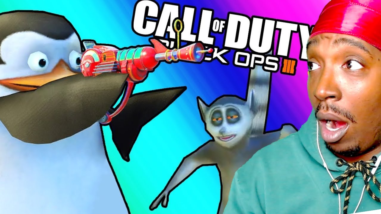 Reaction To Vanossgaming Crew - Penguins Of Madagascar Map!