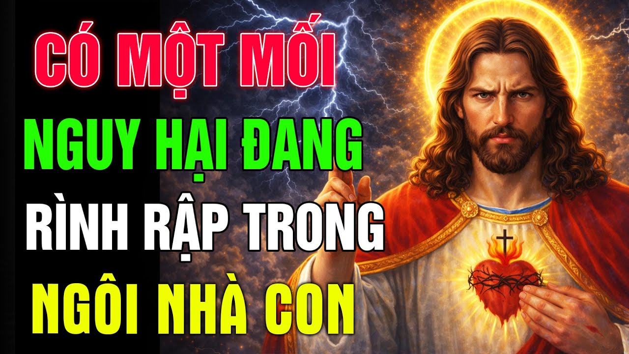 TIN KHẨN TỪ CHÚA: CÓ MỘT MỐI NGUY HẠI TIỀM ẨN ĐANG RÌNH RẬP TRONG NGÔI NHÀ CỦA CON MỖI NGÀY