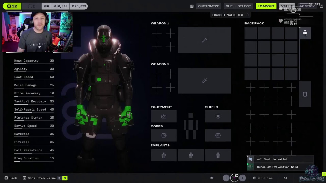 Faction grinding in Marathon