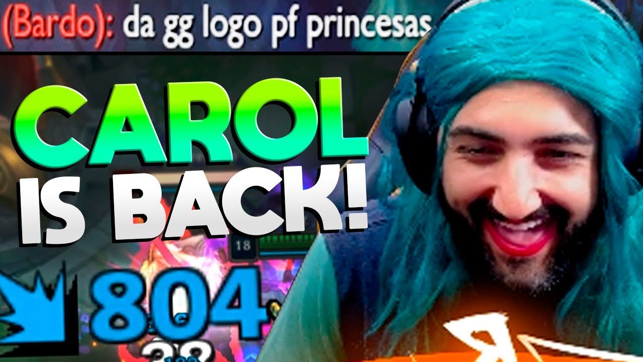 BARDO SE APAIXONOU POR N&Oacute;S! | STOMPAMOS A PARTIDA? *CAROLZINHA GAMEPLAY* - League of Legends