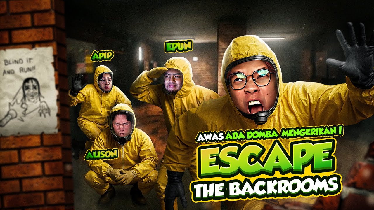 AWAS ADA DOMBA MENGERIKAN!! - Escape The Backrooms Indonesia Part 2