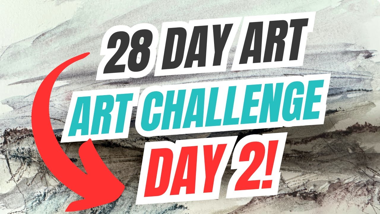 28 Day-Art Challenge Day 2: Unlocking Soft Tones with Watercolors!