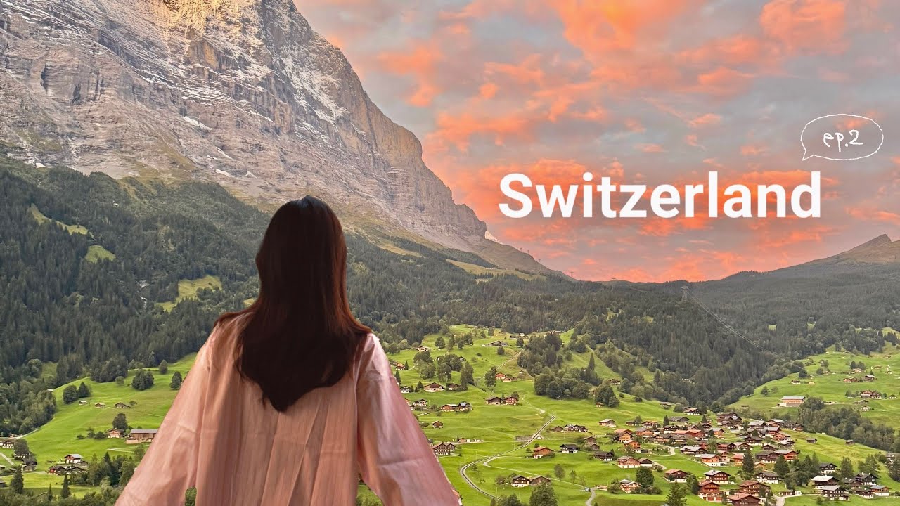 5박 6일 스위스 여행 총정리 🇨🇭일주일 여름 휴가 vlog (그린델발트 숙소, 융프라우 신라면, 이젤발트, 브리엔츠 유람선, 피자 맛집)