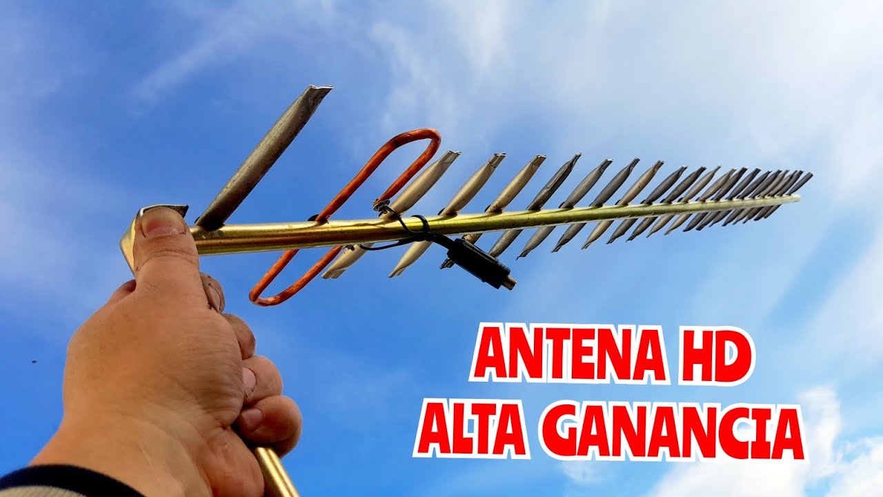 MEGA ANTENA Casera de largo alcance para TV HD digital, Super alta ganancia no más canales pixelados