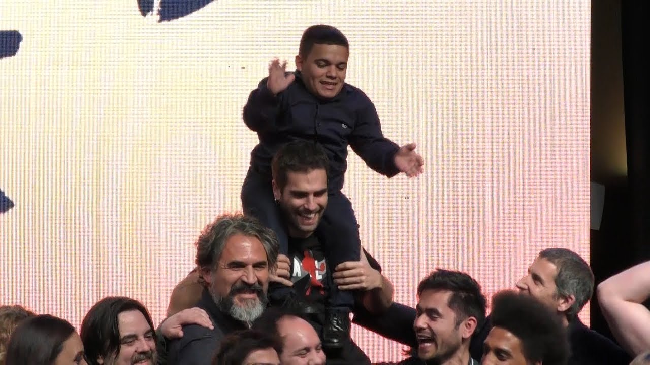 Mirá el festejo de #ElMarginal2 @Furtado_Nico ‏#Diosito @pabloculellok