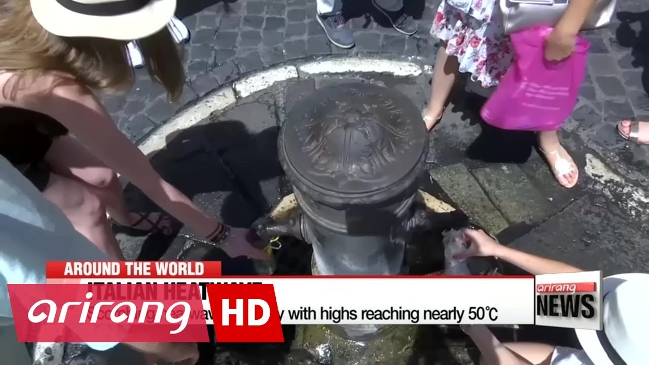 Scorching summer hits Italy with highs reaching nearly 50℃