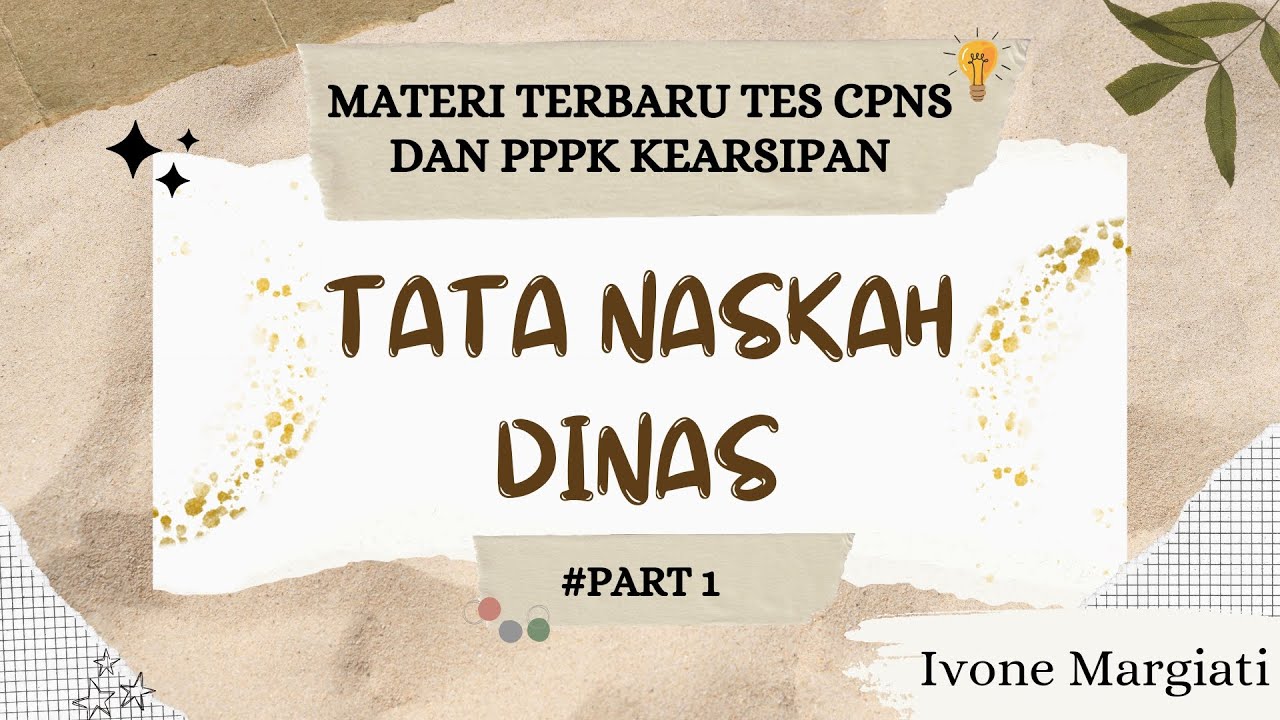 MATERI KEARSIPAN TERBARU TAHUN 2023 Part 1 || MATERI KOMPETENSI TEKNIS PPPK KEARSIPAN