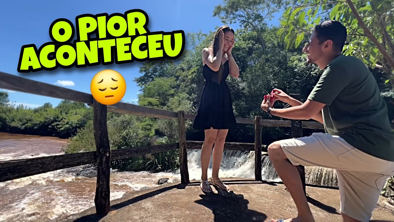 PEDI MINHA NAMORADA EM CASAMENTO E O PIOR ACONTECEU....😔