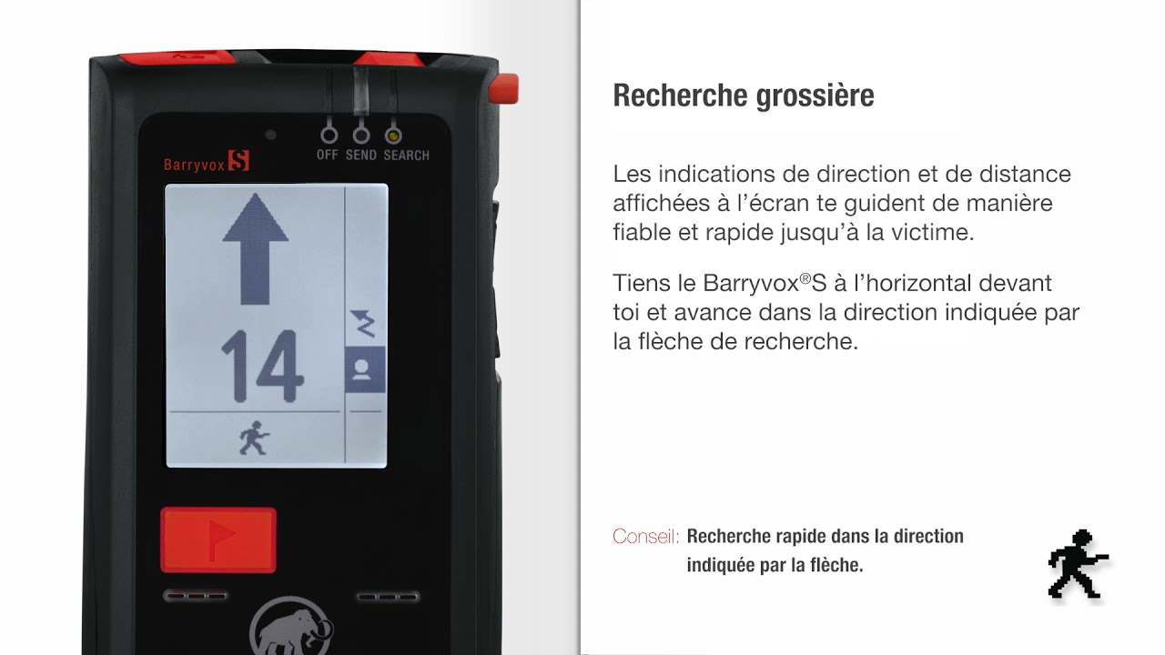 DVA Mammut BARRYVOX S : prise en main et utilisation