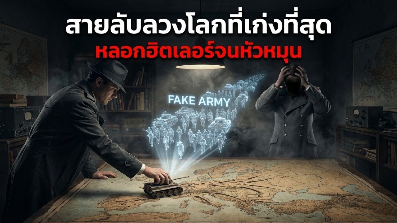 สุดยอดสายลับสองหน้าแห่งสงครามโลกครั้งที่ 2