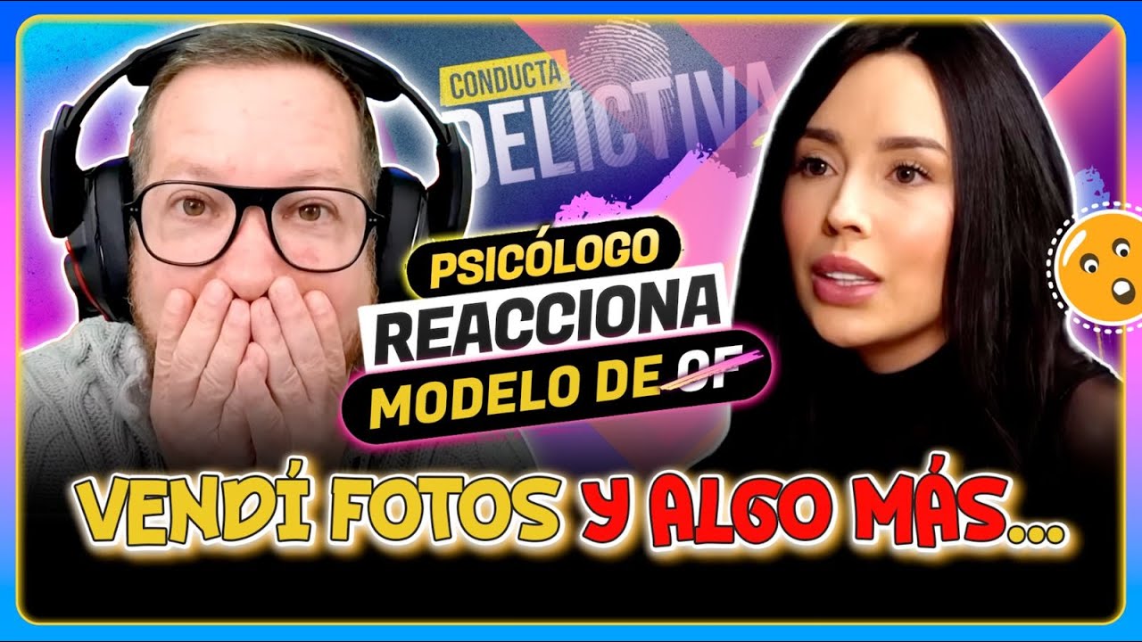 Historias REALES de TERROR de una MODELO de PÁGINA AZUL | Psicólogo REACCIONA