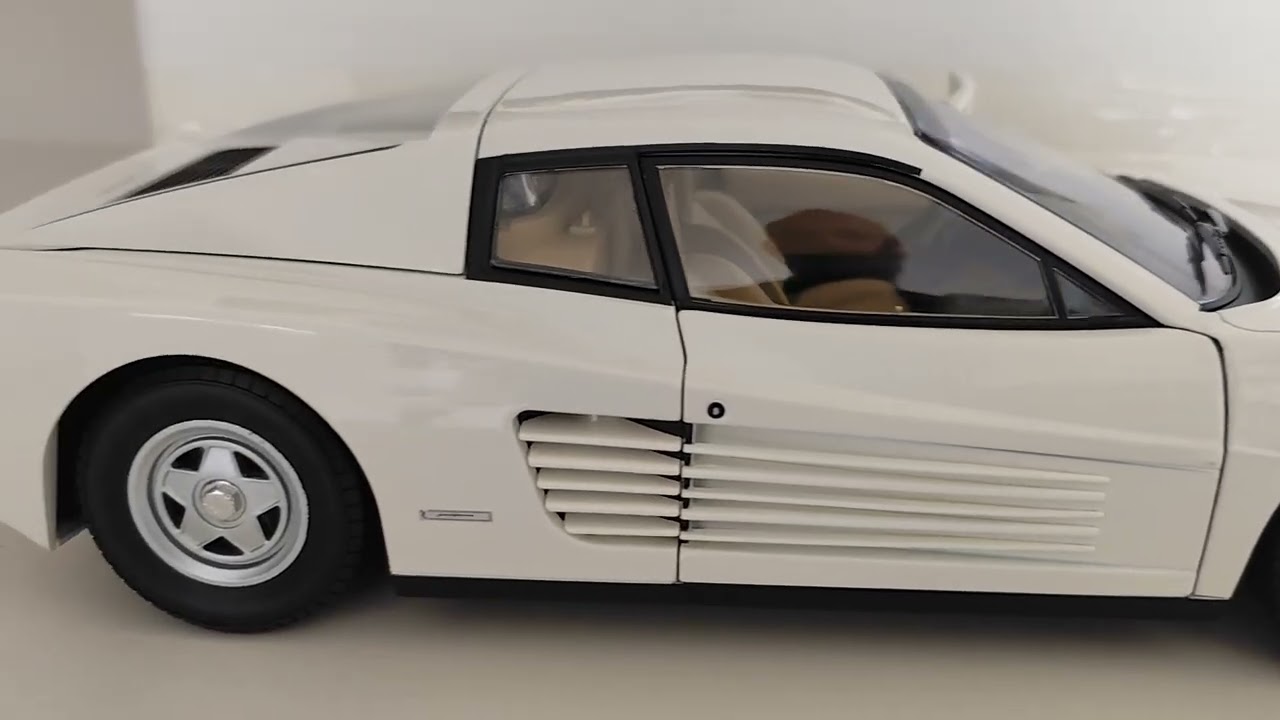 Ferrari Testarossa Miami Vice KK-Scale 1:12 🥰