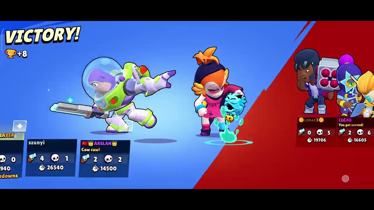Brawl Stars - [EPIC] 10 Victory Streak with Different Brawlers!
