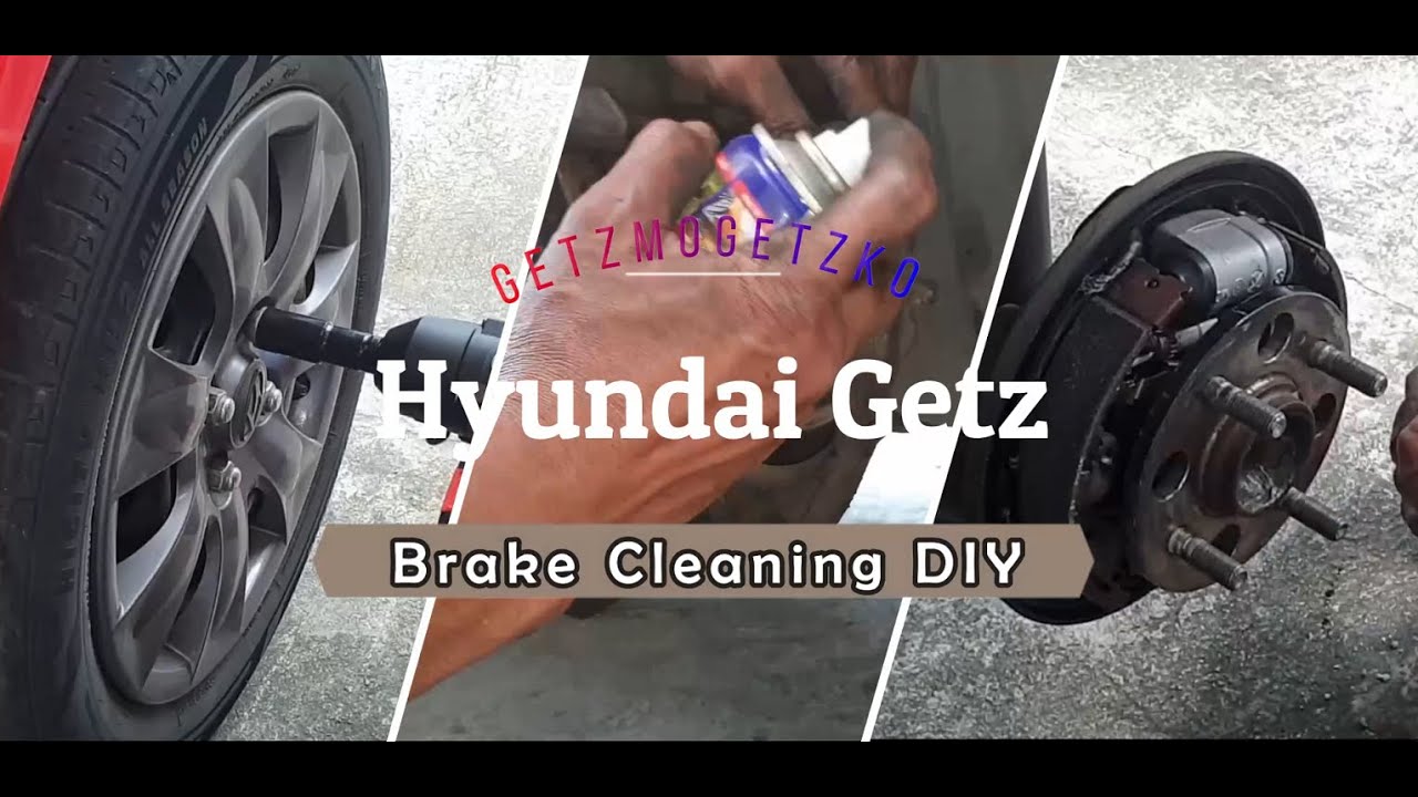 Hyundai Getz│Brake Cleaning