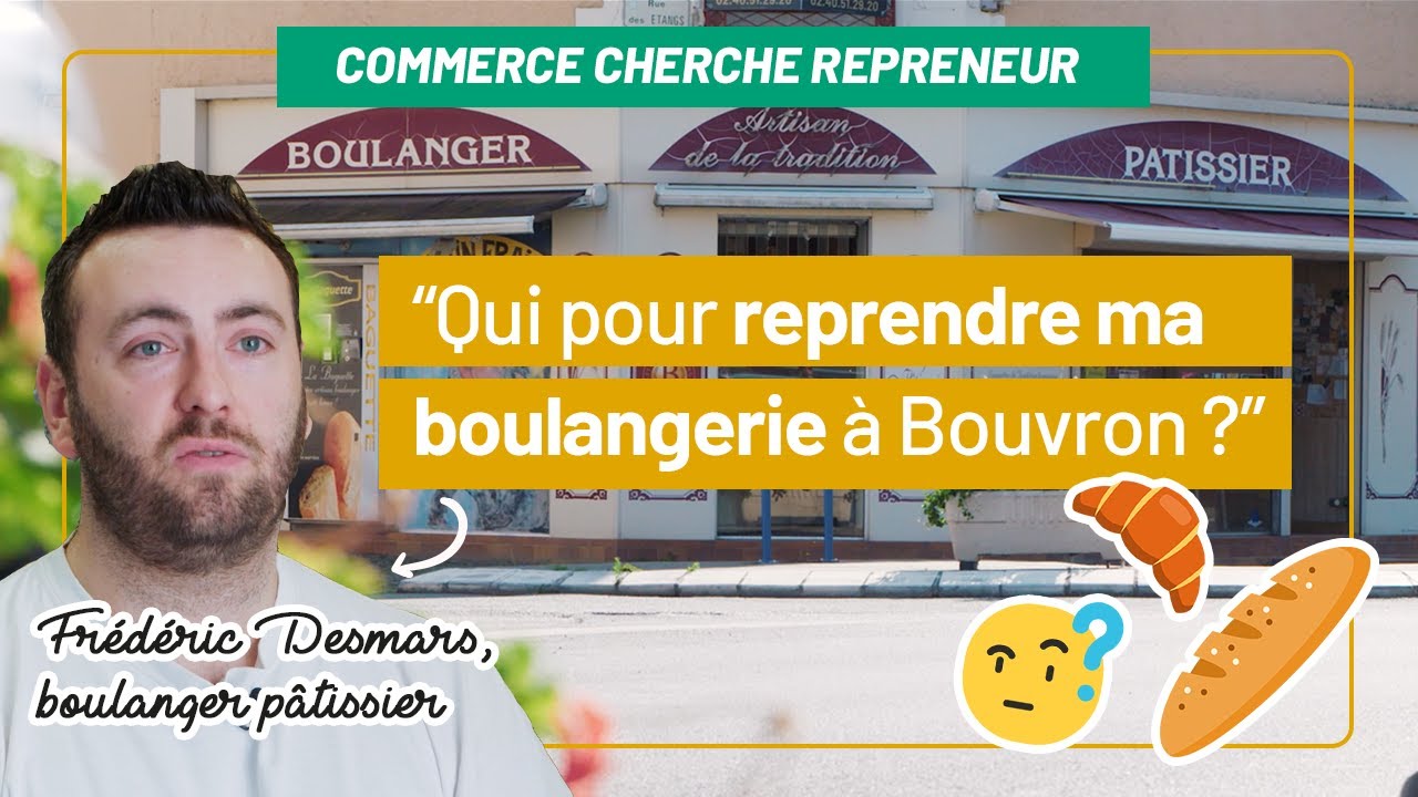 COMMERCE À REPRENDRE 👀| Qui pour reprendre la boulangerie-pâtisserie Desmars 🥐🥖 à #Bouvron ?