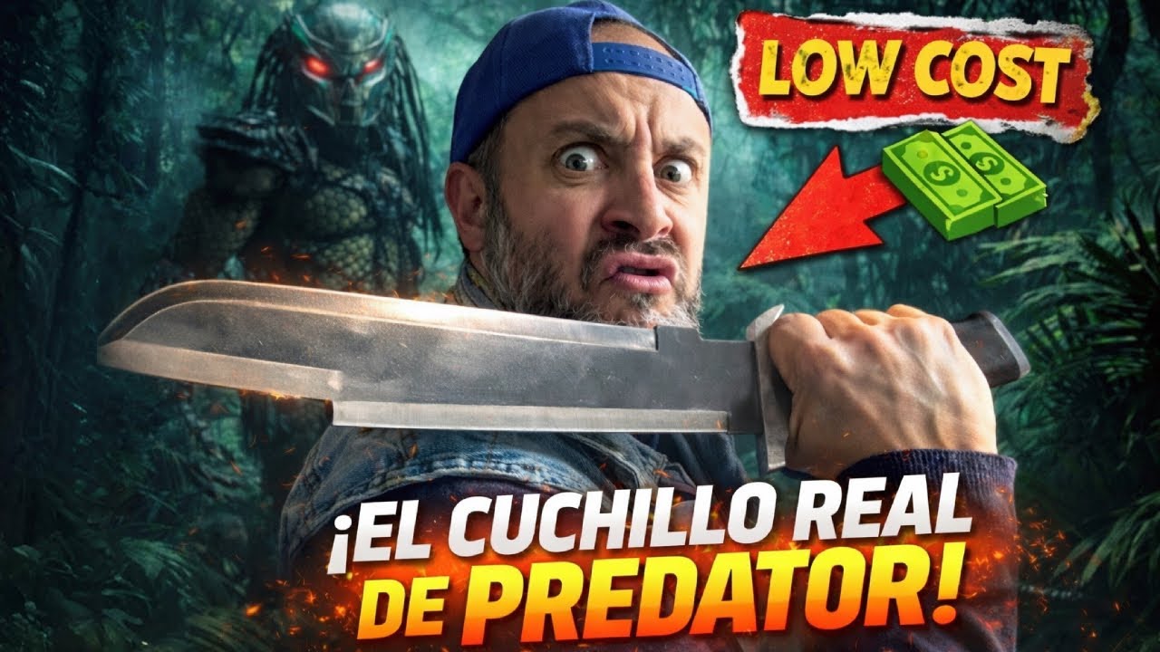 ME CORTO en la MANO haciendo UNBOXING DEL CUCHILLO DE PREDATOR❗️😱