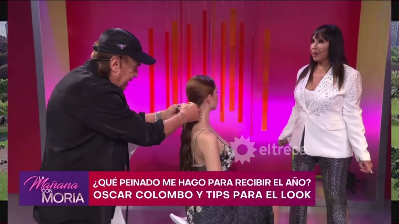 Oscar Colombo con Moria