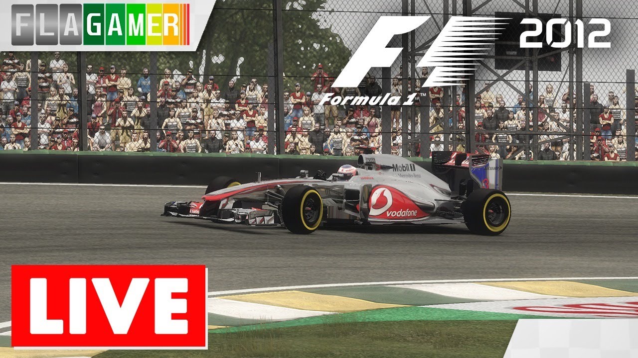 Flagamer jogando F1 2012 (PC) online com os inscritos | Live Retrô (parte 2)