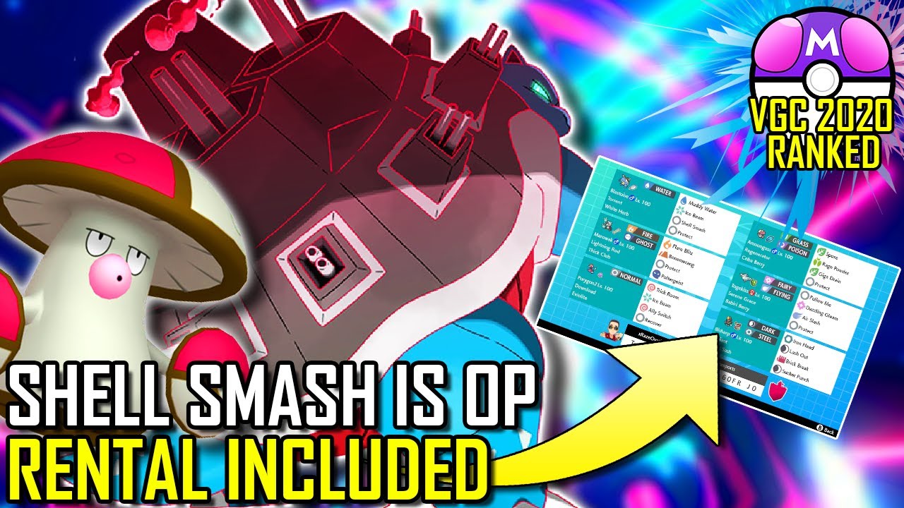 SHELL SMASH GMAX BLASTOISE | VGC 2020 | Pok&eacute;mon Sword & Shield - Pok&eacute;sports