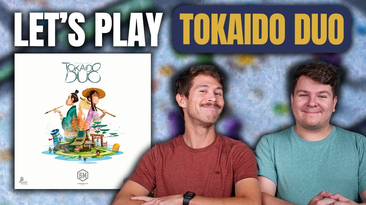 Tokaido Duo | The Artist, The Pilgrim, or The Merchant? | Board Game Playthrough