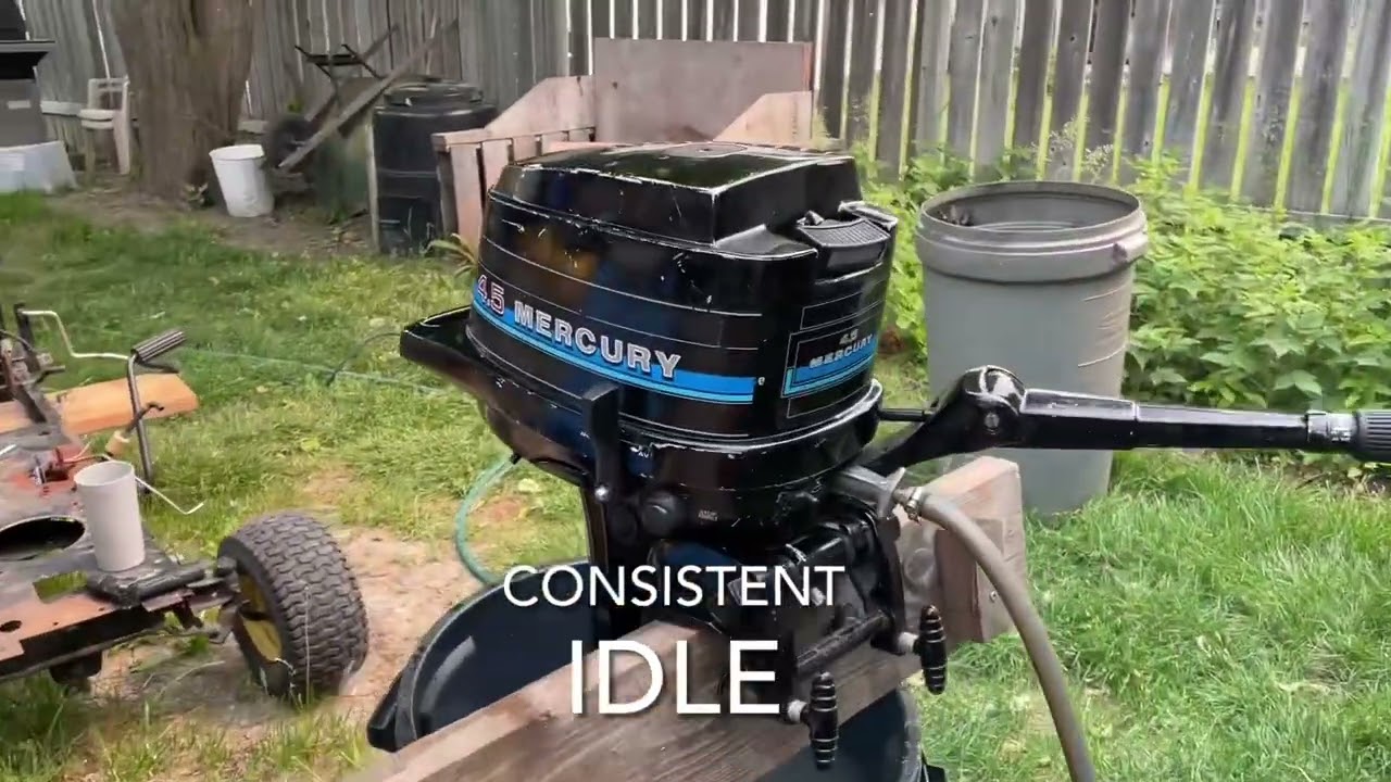 4.5 hp Mercury Outboard 2 Stroke