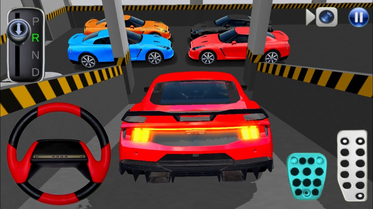 New Red Car Praking House Car Game - 3d Driving Class 2026 - Android #GamePlay #cargame