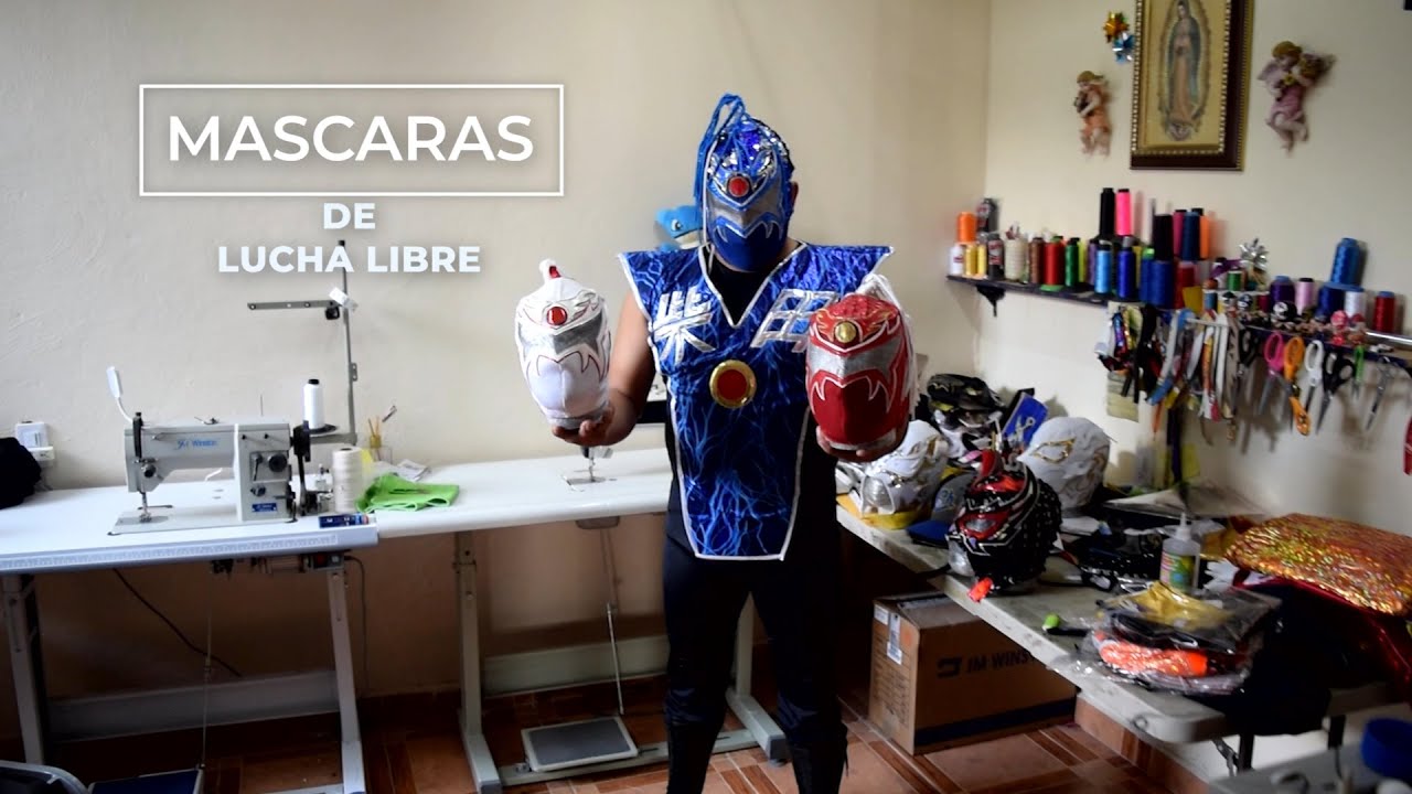 ELABORACIÓN DE MASCARAS DE LUCHA LIBRE
