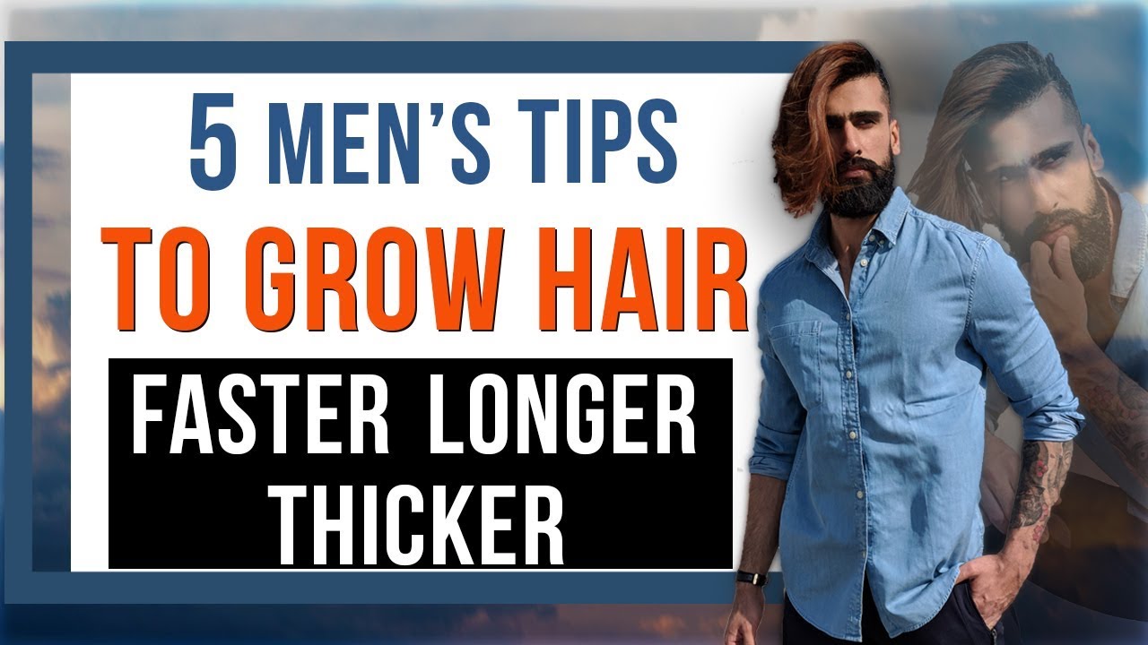 How to Grow Hair Faster | 5 Tips for Men's Hair Care | Abhinav Mahajan