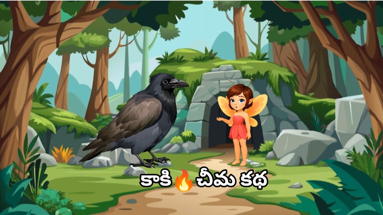 కాకి 🔥చీమ కథ 👌👌👌