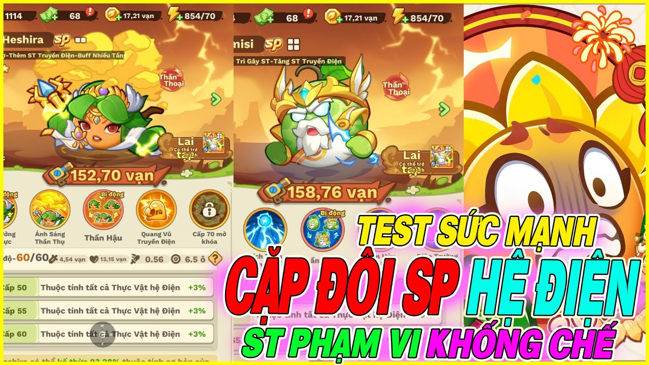 Chiến Tuyến Hướng Dương test sức mạnh cặp SP HỆ ĐIỆN HAMISI & HESHIRA