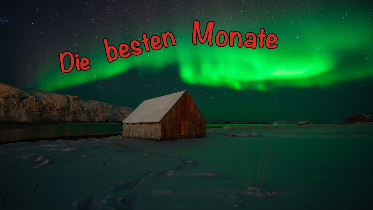 Polarlichtreisen | Zeitr&auml;ume --- ☀️ Polartag & -nacht 🌙 | Klimadiagramme ✨ | Schnee ❄️ | Mondphase 🌖
