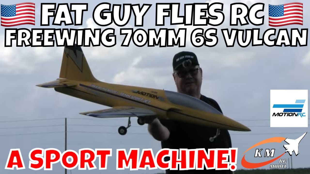 FREEWING 70MM VULCAN A 6S SPORT MACHINE by FGFRC #aviation #rcjets #rc